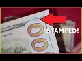 TONS OF STAMPED BANKNOTES 100 Bill Search for Banknotes Worth Good Money