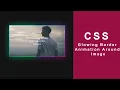 CSS Glowing Gradient Border Effects Moving Around Image Html CSS