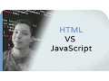 What s The Difference With HTML VS JavaScript