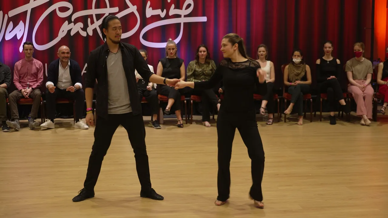 Tschen Fung Wang & Kalina Kwiatkowska - 1st place Jack&Jill Advanced final - Budafest 2022