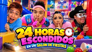 24 HORAS ESCONDIDOS EN UN SALON DE FIESTAS