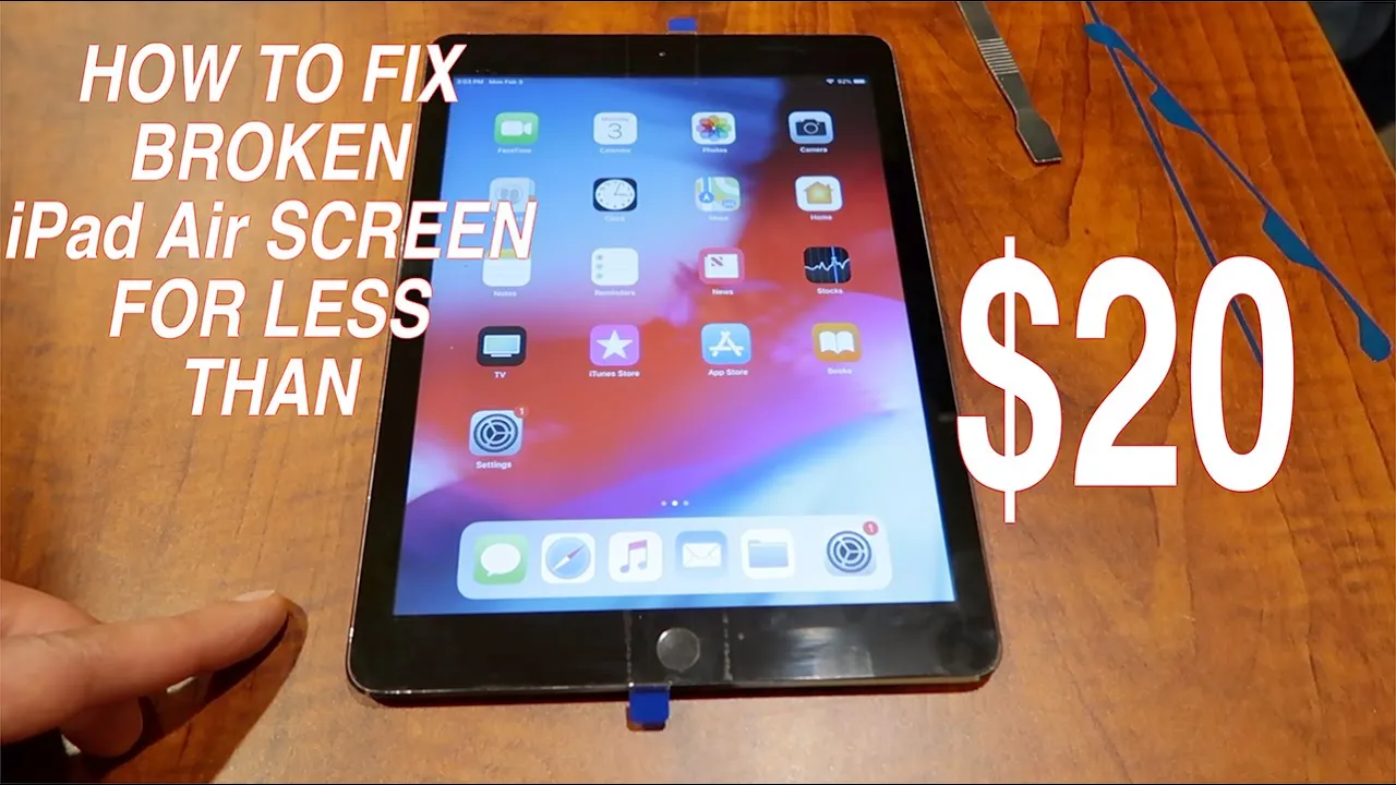 Quick, easy, cheap fix for cracked iPad or iPhone screen Make sure to order the correct part for you. 