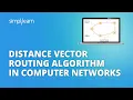 Distance Vector Routing Algorithm In Computer Networks DV Routing Algorithm Simplilearn
