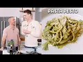 Nick Smith Tries My Pesto Recipe and Totally Loses Control Your Pasta Sucks with Matteo Lane