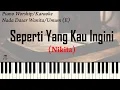 Download Lagu Nikita - Seperti Yang Kau Ingini Karaoke | Piano Worship Indonesia