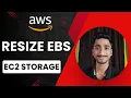 Resize AWS EBS EC2 Root Volume Increase Storage on EC2