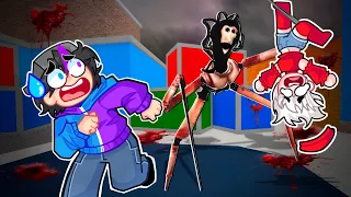 JUGAMOS AL MM2 DE TERROR CON AMIGOS | MM2 of The Locust