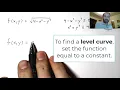 Level Curves and Traces of Multivariable Functions