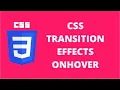 CSS Transition Effects onhover CSS Tutorial