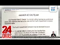 Download Lagu VP Duterte, ipinababasura sa impeachment court ang kaso dahil labag umano sa Konstitusyon | 24 Oras