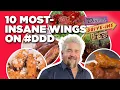 10 Most-Insane Chicken Wings on with Guy Fieri Diners Drive-Ins and Dives Food Network