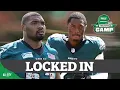 Eagles Training Camp Day 12 Willie Lampkin rolls on Quinyon Mitchell preps for A J Brown