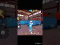 doraemon in free fire gameplay 🍷🗿 #doraemon #freefire #shorts