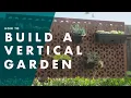 How To Make A Vertical Wall Garden - Bunnings Warehouse