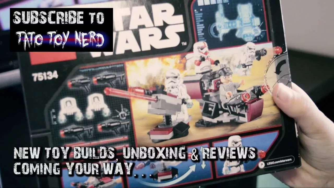 Lego Star Wars The Mandalorian 75254 AT-ST Raider with 75267 Battle Pack Compilation Speed Build