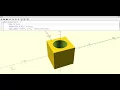 OpenSCAD Programming for Beginners Lesson 2-1