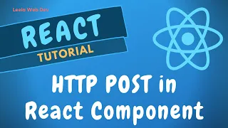 42 Send Http Post Request using Axios in React Functional Components - ReactJS