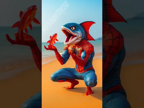 kaise Bach payega Gorilla se Spider-Man 🤣🤣 #marvel #spiderman #comedy #funny