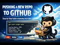 How to Push a New Repository to GitHub Step-by-Step Git Tutorial