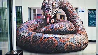 giant mutated serpent attacks a girls only school to eat pretty models