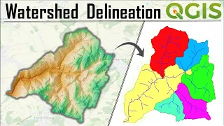 Complete QGIS Watershed Delineation Tutorial