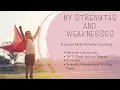 My Strengths and Weaknesses Social Skills Activity