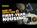 How to Apply for First-Year Housing 2026