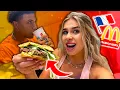 AMERICANS TRY FRENCH MCDONALDS IN PARIS