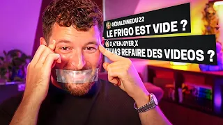JE REPONDS À VOS QUESTIONS ! (comme on faisait en 2017)