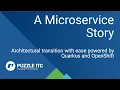 A Microservice Story - Architectural transition with ease powered by Quarkus and OpenShift English
