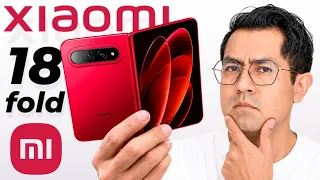 YA ES OFICIAL: Xiaomi 18 Fold | Especificaciones y precio