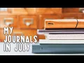 My Journals in July 2026 Hobonichi Cousin Reading Companion What I Look Up Pen Ink Journal