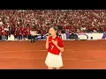 Download Lagu CANTIK BGT🤩‼️SHANNA SHANNON SOSOK DI BALIK LAGU TANAH AIRKU VERSI GBK, INDONESIA VS CHINA DI GBK