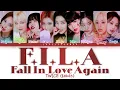 Download Lagu TWICE (트와이스) – F.I.L.A (Fall In Love Again) Lyrics (Color Coded Han/Rom/Eng)