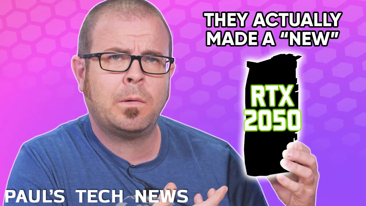 Coming Soon: the RTX 2050?! - Tech News Dec 19