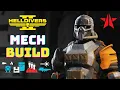 Helldivers 2 Bots SOLO Max Difficulty Gameplay - Lumberer Mech Build