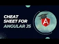 Cheat Sheet for AngularJS