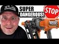 Hidden Danger in RIDGID Framing Nailers - What TTI Doesn t Want You To Ignore