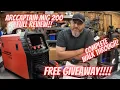 Best value in welders Arccaptain MIG 200 Multi Process welder review and complete tutorial