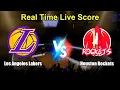 Los Angeles Lakers vs Houston Rockets Live Score - USA NBA