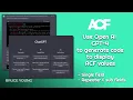 OpenAI GPT-4 and ACF - Use AI to create the PHP code to output ACF values