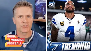GMFB | The Cowboys are WINNING IT ALL this season! - Kyle Brandt thinks Dak Prescott will win MVP..