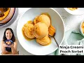 Ninja Creami Peach Sorbet Recipe