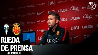 Rueda de prensa previa Copa del Rey | RCD Mallorca