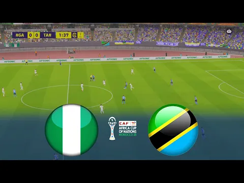Video Thumbnail: NIGERIA vs TANZANIA | AFRICA CUP OF NATIONS 2025