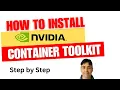How to Install NVIDIA Container Toolkit on Ubuntu