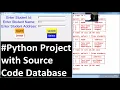 python projects for beginners with source code using MySql Database Python project Python CRUD