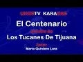 Los Tucanes De Tijuana  - El Centenario (UKORTV KARAOKE)