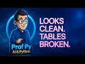 Docling vs Unstructured vs PyMuPDF in Python Which PDF Parser Preserves Tables