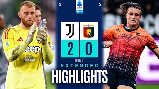 JUVENTUS-GENOA 2-0 EXTENDED HIGHLIGHTS SERIE A